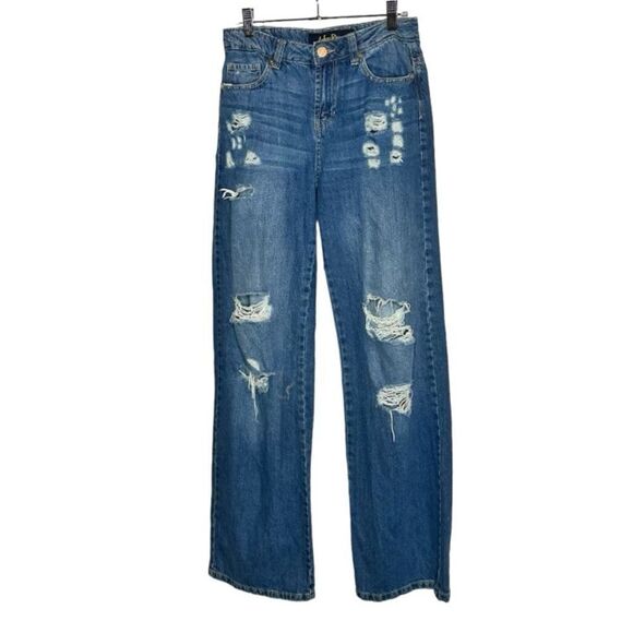 Indigo Rein Blue Ripped Jeans size 3 - Picture 1 of 7